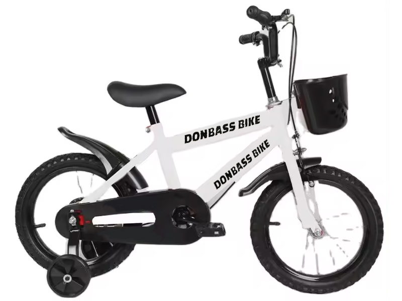 Велосипед 14" «DONBASS BIKE» БЕЛЫЙ ZXC001H-TJ