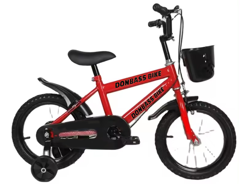 Велосипед 14" «DONBASS BIKE» КРАСНЫЙ ZXC001H-TJ