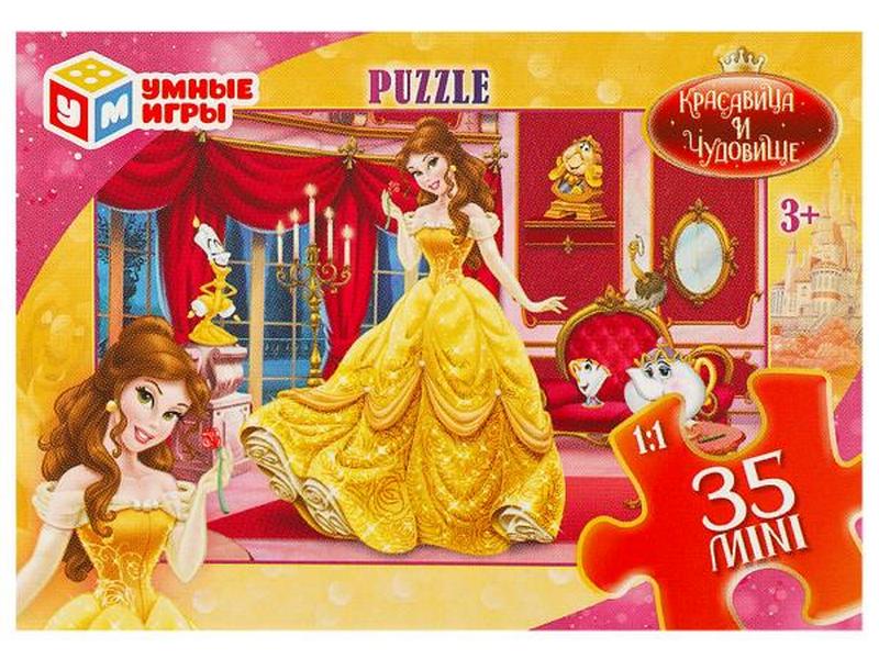 Донецк игрушка оптом Пазлы 35 элементов. Красавица и Чудовище