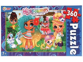 Пазлы 360 элементов. Hairdorables доставка оптом в Донецк