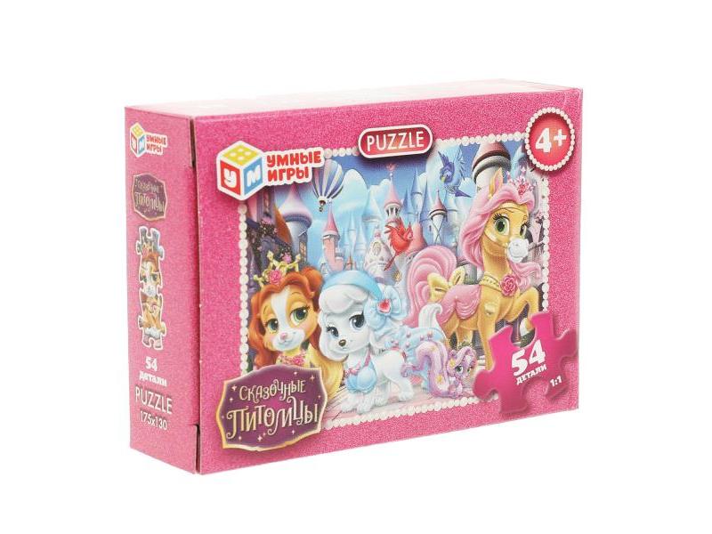 Донецк игрушка оптом Пазлы 54 элемента. Сказочные питомцы