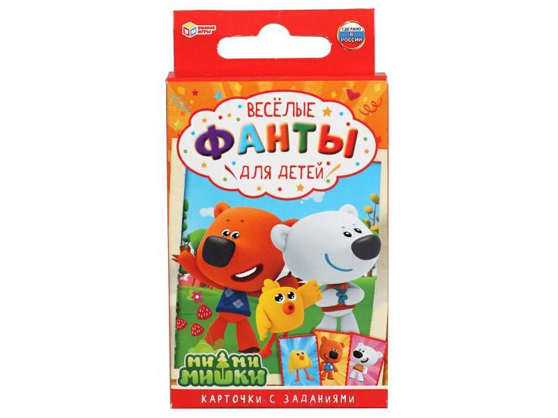 Донецк игрушка оптом ИГРА «ФАНТЫ. МИ-МИ-МИШКИ» 32 карточки В КОР.