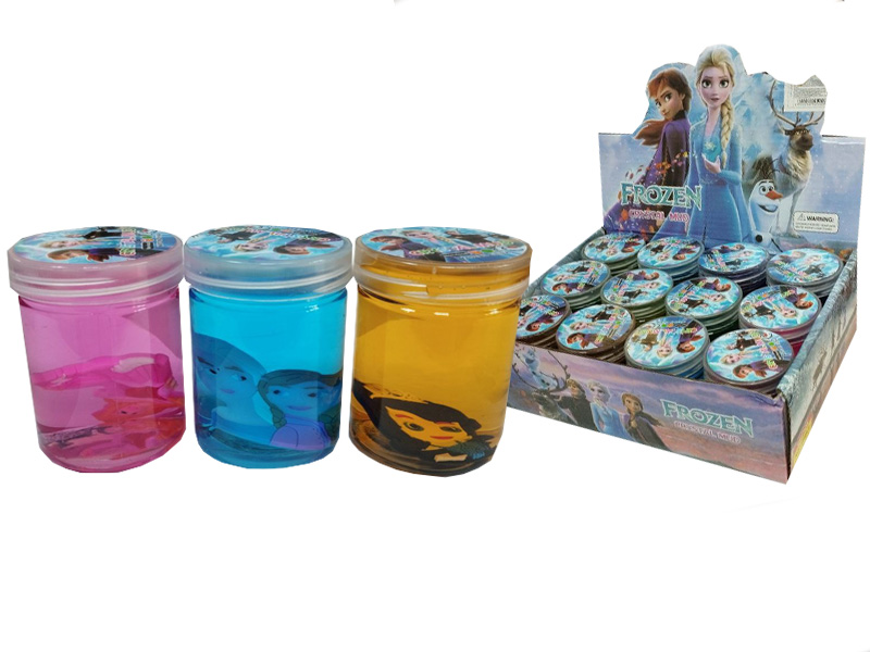 Слайм "Холодное Сердце" 7.5 см с фигуркой, 12 шт. в ш/б. 2210-549