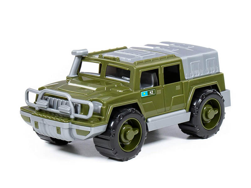 Автомобиль-джип военный "Защитник" №1 (KZ) 31 см