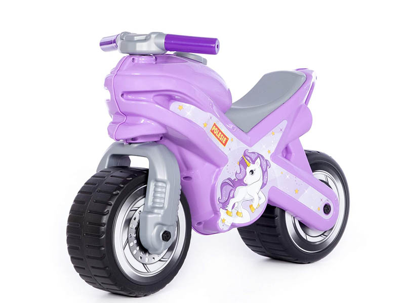 Каталка-мотоцикл "МХ" 70 см (сиреневая)