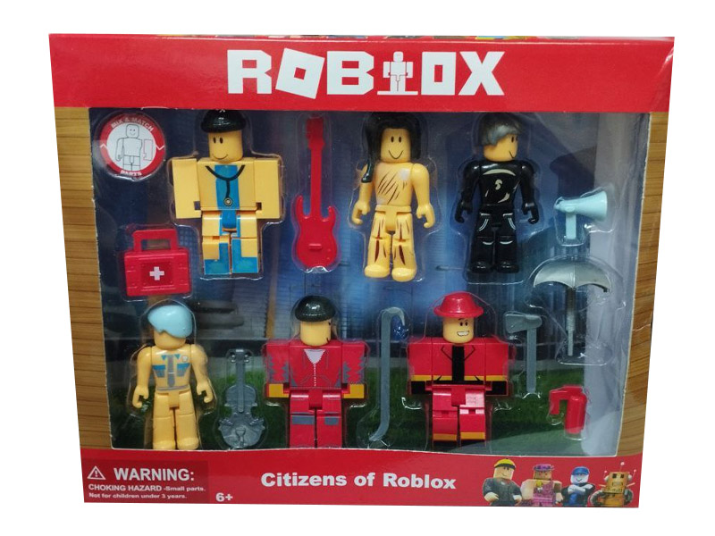Набор фигурок Roblox "Роблокс" 6 шт., 25*20 см в кор. RX -06