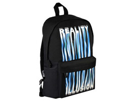 Рюкзак «ИЛЛЮЗИЯ РЕАЛЬНОСТИ» 28,5*43*11 см (полиэстер, 1 отделение на молнии, уплотненная спинка) доставка оптом в Донецк