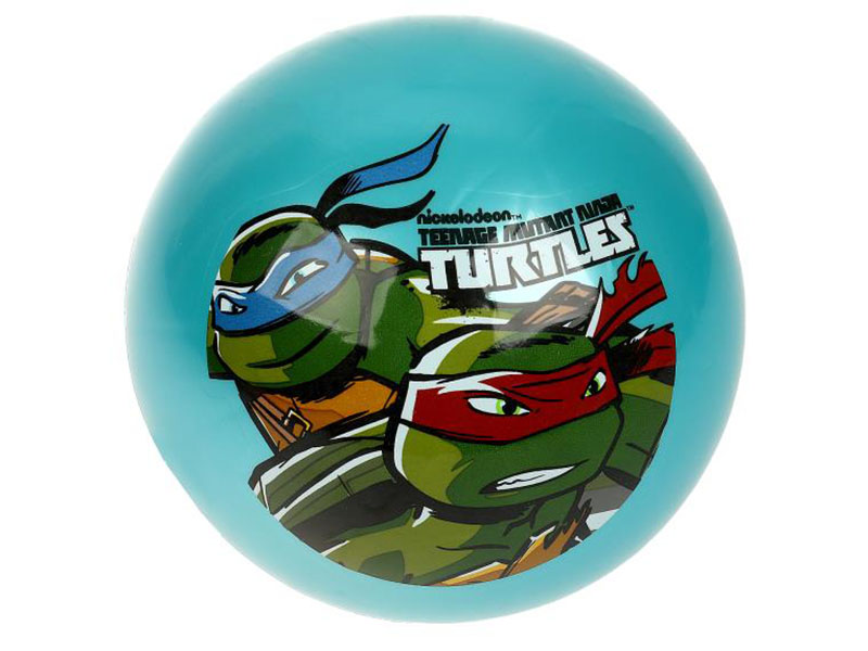 Мяч "Черепашки-Ниндзя" 23 см, ПВХ, в сетке. AD-9(TMNT)