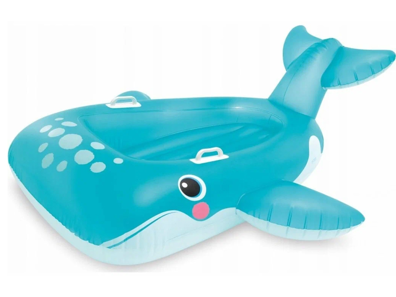 Надувной плотик "Синий кит" с ручками 168х140см 57567NP
