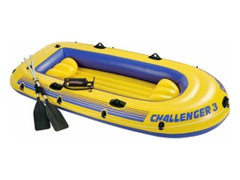 Лодка надувная "Challenger 3" 295х137х43 см, весла, насос 68370NP