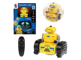 УЦЕНКА Робот Р/У "BallBot Loki" 14 см, свет, вращ. 360, передвиж. в шаре и на колесах. Арт. 870373