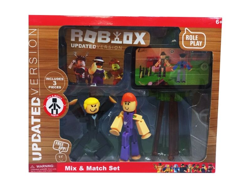 Набор фигурок Roblox "Роблокс", аксесс. в кор. RX -03