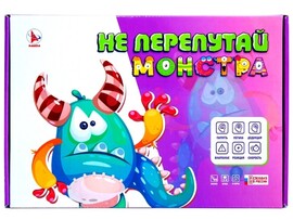 Настольная игра "Не перепутай монстра" Р3852