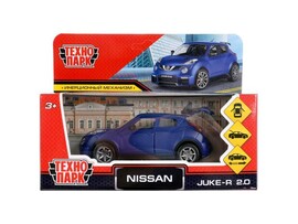 Технопарк. Машина «NISSAN JUKE-R 2.0 SOFT» металл. инерц. 12 см (открыв. двери, багажник) синий доставка оптом в Донецк