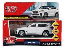 Технопарк. Машина «BMW X5 M-SPORT» металл. инерц. 12 см (открыв. двери, багажник) белый доставка оптом в Донецк