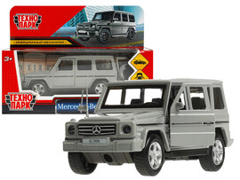 Технопарк. Машина «MERCEDES-BENZ G-CLASS» металл. инерц. 12 см (открыв. двери, багажник) серый доставка оптом в Донецк