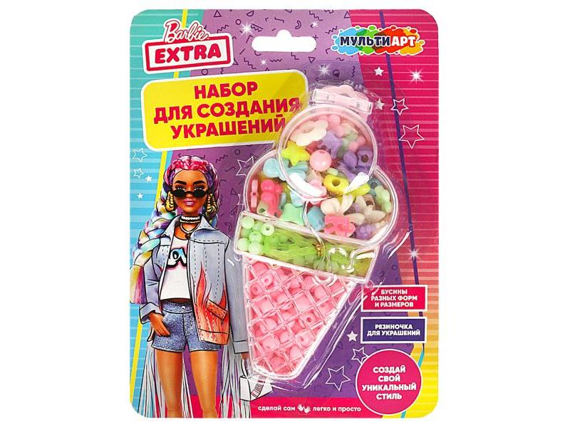 Донецк игрушка оптом Набор для создания украшений «Мороженое» более 50 бусин