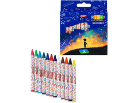 Набор восковых мелков 12 цв. «ЗАГАДОЧНОЕ ПУТЕШЕСТВИЕ» доставка оптом в Донецк