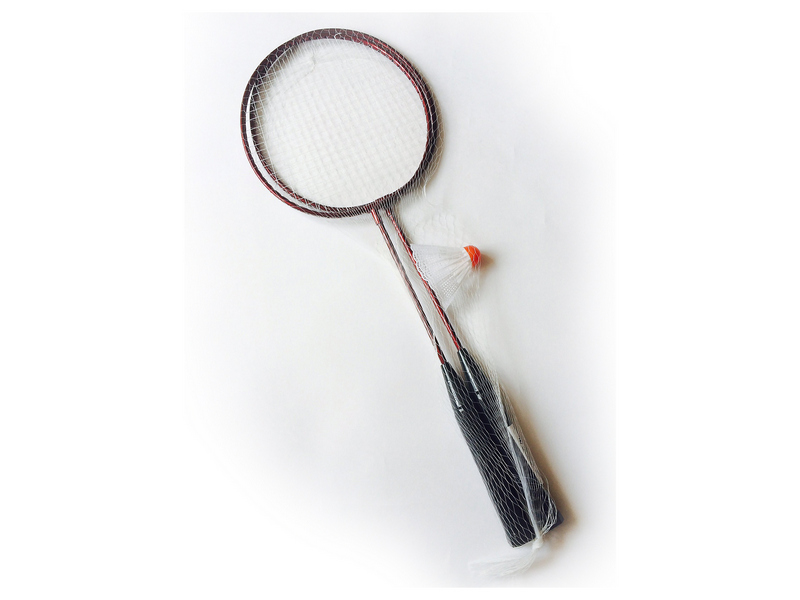 Донецк игрушка оптом Бадминтон металл. с воланчиком в сетке 25770-2