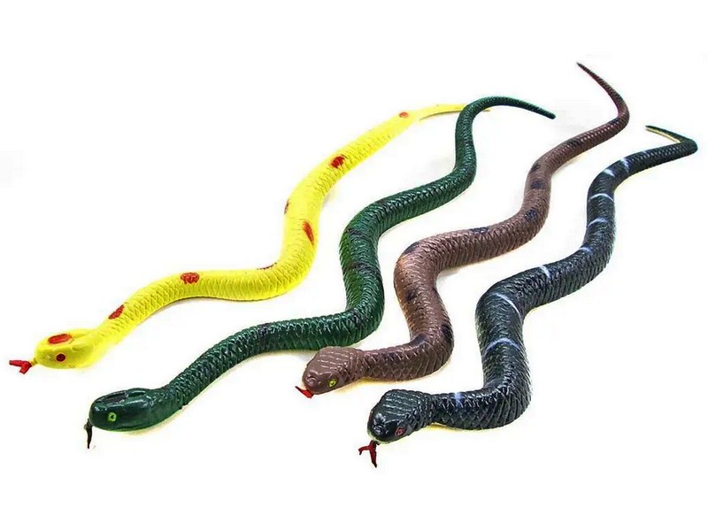 Донецк игрушка оптом Змея резиновая 27 см 165-12