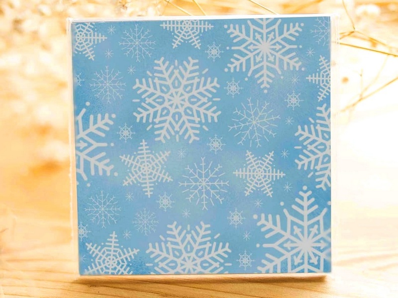 Донецк игрушка оптом Карточка "Снежинки" K64