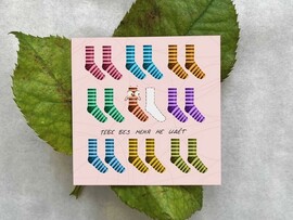 Карточка "Тебе без меня не идет" K229 доставка оптом в Донецк