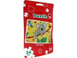 Пазлы-макси "Коала" 24 эл. в пак. доставка оптом в Донецк