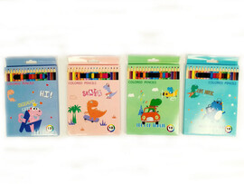 Набор цветных карандашей 18 цветов доставка оптом в Донецк