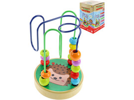 Лабиринт деревянный "Ёжик" 9*9*12,5 см в кор. ИД-3151 доставка оптом в Донецк