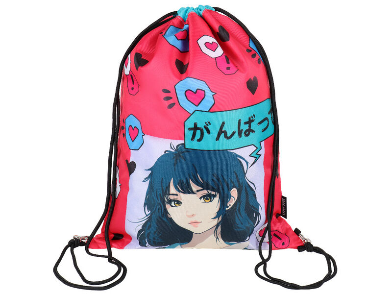 Донецк игрушка оптом Мешок для обуви 1 отделение «МИЛАЯ ДЕВОЧКА» 360х480мм