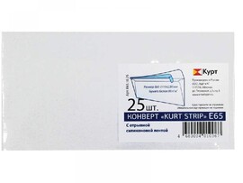 Конверт почтовый E65 KurtStrip 110х220, силикон. отрывная лента (кратно 25)
