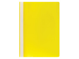 Папка-скоросшиватель А4 130/180 желтый (кратно 25)
