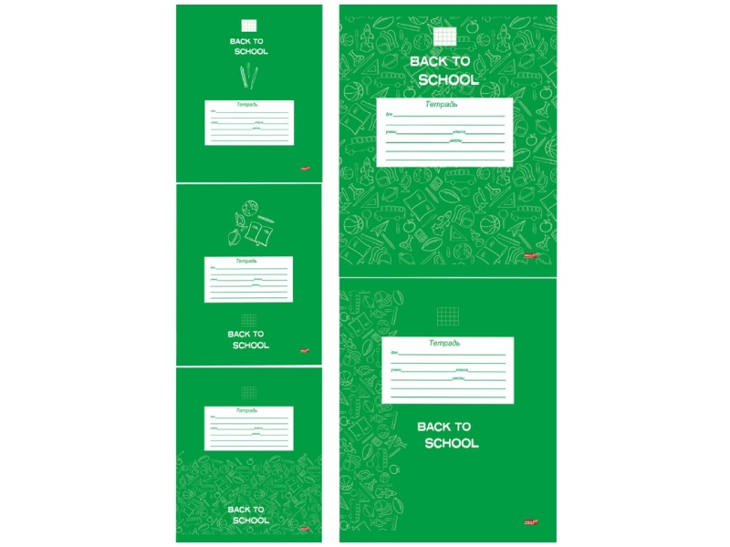 Тетрадь 12 л. Вернуться в школу, клетка, цв. мел. обл. 12-4362