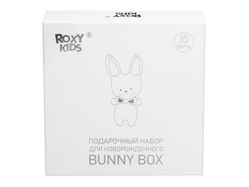 Подарочный набор для новорожденного BUNNY BOX 10 предм. Арт. RGF-001