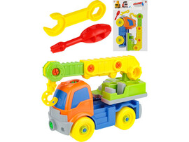 Игрушка-конструктор «Автокран» 26 см в пак. 1932695 доставка оптом в Донецк