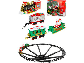 Железная дорога на елку 88 см на бат. "РОЖДЕСТВЕНСКИЙ ПОЕЗД" (свет) в кор. НУ-8021 доставка оптом в Донецк