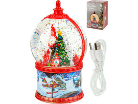 Светильник на бат. "Гномики" (свет, звук, заряд от USB) 10*10*16 см в кор. СВП-0015 доставка оптом в Донецк