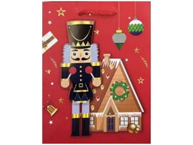 Пакет подарочный «СОЛДАТИК И ДОМИК» 18*23*10 см (мат. лам, глиттер) ПКП-9202 доставка оптом в Донецк