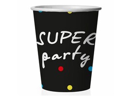 Стаканы бум. Друзья, Super Party 250 мл, 6 шт.