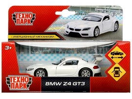 Технопарк. Машина «BMW z-4 gt3» металл. инерц. 11 см (открыв. двери) белый доставка оптом в Донецк