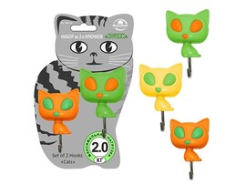 Набор из 2-х крючков "Кошки" 10*6 см доставка оптом в Донецк