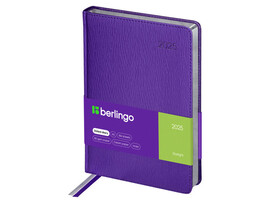 Ежедневник А5 184л датир. 2025г. Berlingo "Starlight" (кожзам) фиолетовый доставка оптом в Донецк