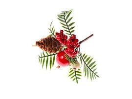 Интерьерное украшение «Веточка рябины» 9*9*9 см 88860 доставка оптом в Донецк