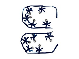 Гирлянда новогодняя «Колокольчики» синяя 1,8 м 88568 доставка оптом в Донецк