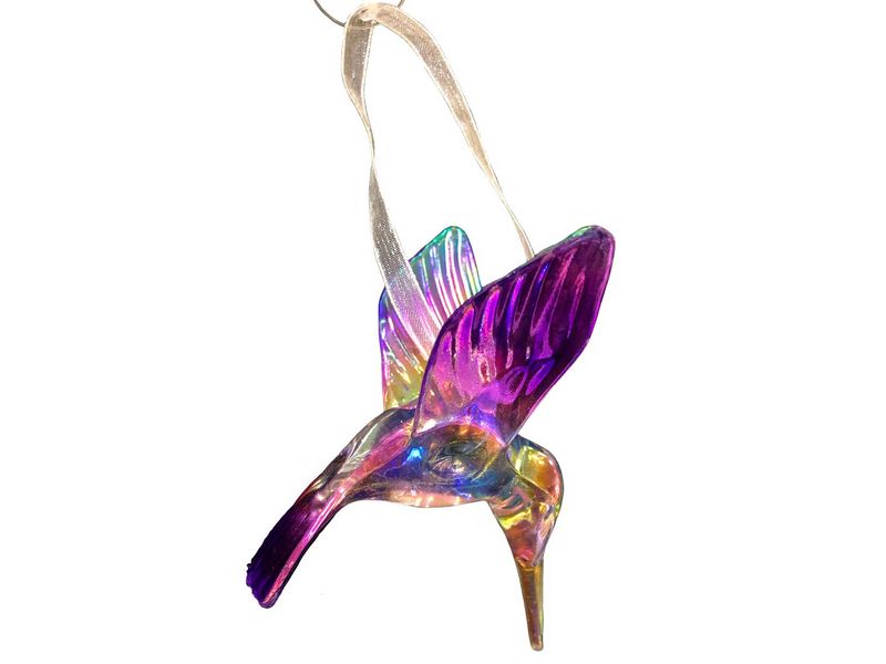 Донецк игрушка оптом Подвеска елочная «Колибри» 7,7 см 92930