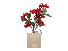 Интерьерное украшение «Калина в горшочке» 24,5 см 90930 доставка оптом в Донецк
