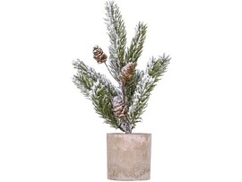 Интерьерное украшение «Ель в горшке» 32*16*12 см 90932 доставка оптом в Донецк