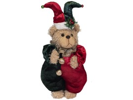 Новогодняя игрушка «МИШКА-ШУТ» 20*15*40 см 92784 доставка оптом в Донецк