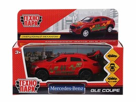 Машина металл Mercedes-Benz Gle Coupe Спорт 12 см, дв., багаж. Технопарк