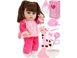 Кукла «Reborn» 38 см (тело винил, 12 звуков) с асексс. в кор. ИК-5117 доставка оптом в Донецк